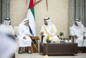 Hamdan bin Zayed receives well-wishers on the occasion of Eid Al Adha