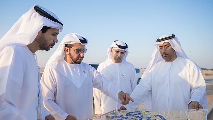 Hamdan bin Zayed Reviews Housing Plans and Infrastructure Projects for Residential Areas in Zayed City and Liwa