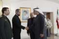 خالد بن محمد بن زايد يقدم واجب العزاء في وفاة الرئيس الإيراني ومرافقيه