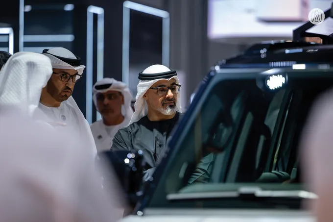 Khaled bin Mohamed bin Zayed attends the 4th Make it in the Emirates forum