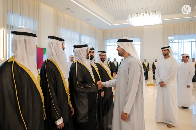 Theyab bin Mohamed bin Zayed attends group wedding of 60 grooms organised by Federal Authority for Identity, Citizenship, Customs and Port Security
