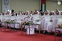 Saif bin Zayed interacts with Emirati astronaut Sultan Al Neyadi at A Call From Space Al Ain edition