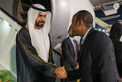 On behalf of UAE President, Crown Prince of Abu Dhabi arrives in Addis Ababa to attend World Without Hunger Conference