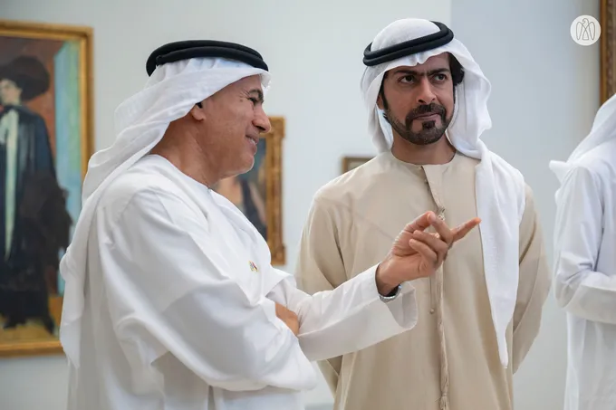 Crown Prince of Abu Dhabi visits National Gallery of Greece in Athens