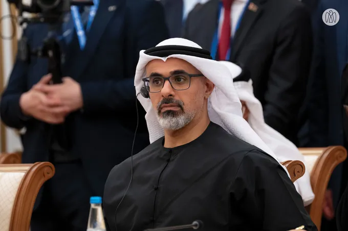 On behalf of the UAE President.. Crown Prince of Abu Dhabi attends Supreme Eurasian Economic Council meeting
