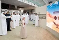 Khaled bin Mohamed bin Zayed visits Abu Dhabi International Hunting and Equestrian Exhibition (ADIHEX)
