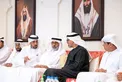 Khaled bin Mohamed bin Zayed offers condolences on the passing of Mohamed Saeed Abdullah Al Qubaisi