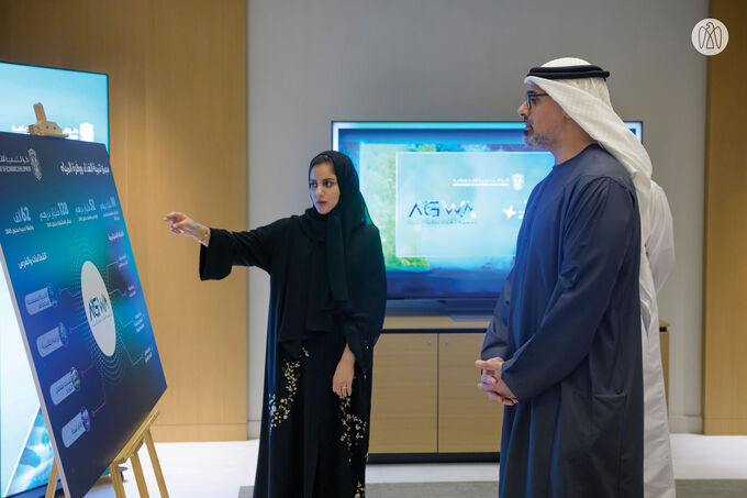 خالد بن محمد بن زايد يعتمد إطلاق «مجمع تنمية الغذاء ووفرة المياه»