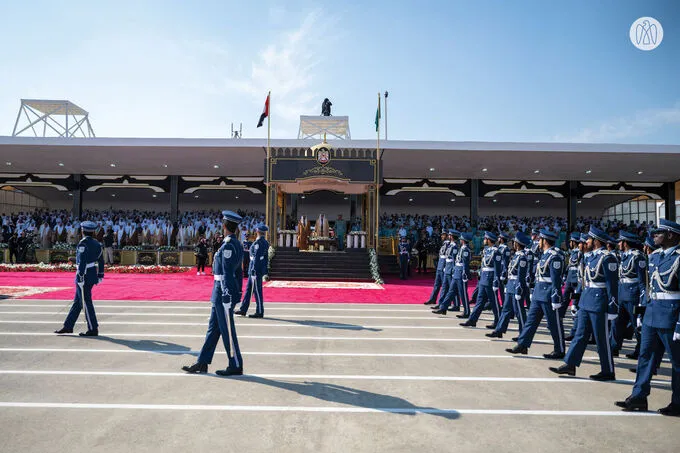 Under the patronage of the UAE President, Khaled bin Mohamed bin Zayed attends Abu Dhabi Police College graduation ceremony