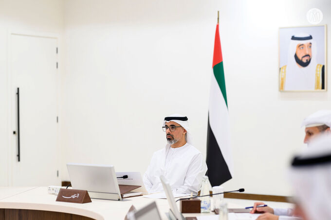 Khaled bin Mohamed bin Zayed chairs Abu Dhabi Executive Council meeting