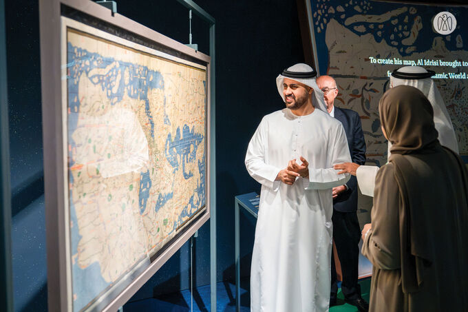 Under the patronage of Mansour bin Zayed, Theyab bin Mohamed bin Zayed inaugurates Andalusia: History and Civilisation exhibition