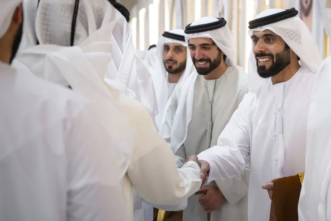 Mohammed bin Hamdan bin Zayed attends Al Ketbi weddings reception