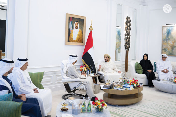 Hamdan bin Zayed reviews projects and initiatives of the energy and water sector in Al Dhafra Region