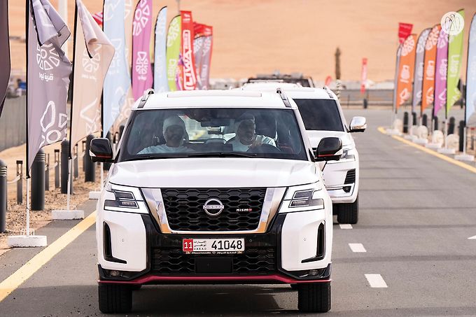 Khaled bin Mohamed bin Zayed and Zayed bin Hamdan bin Zayed visit Liwa International Festival 2023