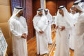 Hazza bin Zayed receives delegation from Department of Culture and Tourism to review progress of culture and tourism sectors in Al Ain Region