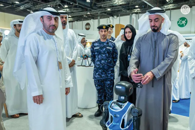 Saif bin Zayed visits Education Interface Exhibition 2026 and reviews student projects
