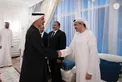 Khaled bin Mohamed bin Zayed visits Abdallah bin Bayyah at his residence in Abu Dhabi 
