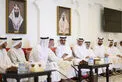 خالد بن محمد بن زايد يعزي علي وعبيد وحمد سالم بالحبالة الكتبي في وفاة والدتهم