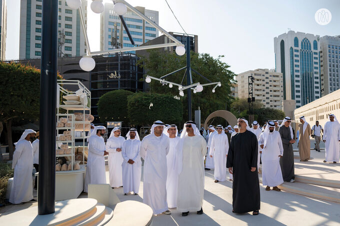 Khaled bin Mohamed bin Zayed reviews Al Hosn Festival’s heritage, cultural and artistic events