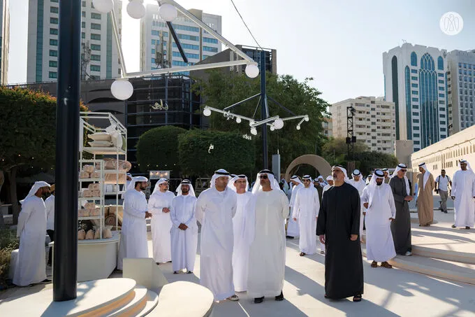 Khaled bin Mohamed bin Zayed reviews Al Hosn Festival’s heritage, cultural and artistic events
