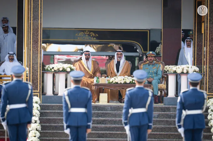 Under the patronage of the UAE President, Khaled bin Mohamed bin Zayed attends Police College graduation ceremony