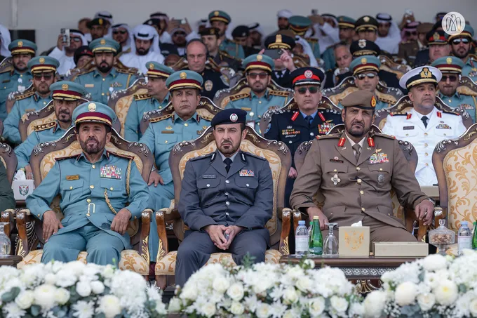 Under the patronage of the UAE President, Khaled bin Mohamed bin Zayed attends Police College graduation ceremony