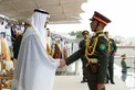 UAE President attends graduation ceremony of 50th cohort and first university-level cohort of cadet officers at Zayed II Military College in Al Ain Region