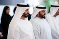 Hazza bin Zayed receives sheikhs, officials and citizens at Al Maqam Palace in Al Ain Region