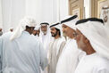 Khalifa bin Tahnoon bin Mohammed attends Humaid Rashed Al Shamsi wedding reception