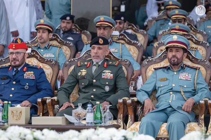 Under the patronage of the UAE President, Khaled bin Mohamed bin Zayed attends Police College graduation ceremony