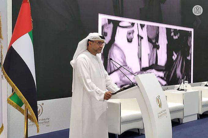 Under the patronage of Saif bin Zayed, Nahyan bin Mubarak inaugurates the 9th Education Interface Exhibition