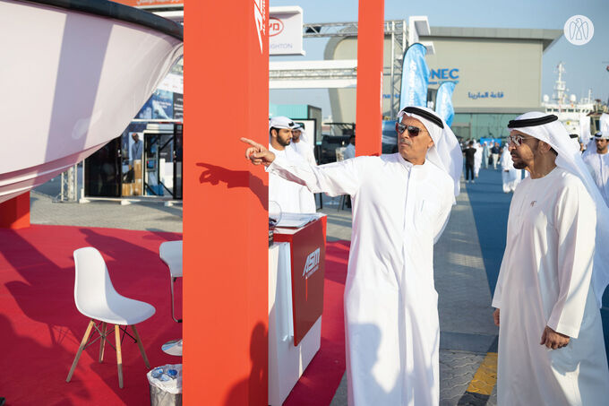 Hamdan bin Zayed visits 6th Abu Dhabi International Boat Show
