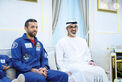 Khaled bin Mohamed bin Zayed attends reception for UAE astronaut Sultan Al Neyadi in Al Ain