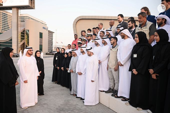 Hamdan bin Zayed Inaugurates the Environment Agency – Abu Dhabi’s Marine Research Vessel, ‘Jaywun’ 