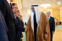 Crown Prince of Abu Dhabi arrives at Presidential Palace in Astana