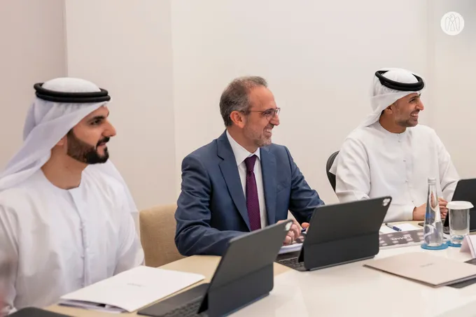 Khaled bin Mohamed bin Zayed chairs board meeting of L’IMAD