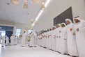 Hazza bin Zayed attends Al Hameli and Al Remeithi wedding reception in Abu Dhabi