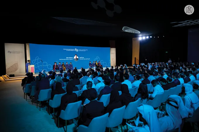 Khaled bin Mohamed bin Zayed witnesses Mohamed bin Zayed University of Artificial Intelligence inaugural Honorary Doctorate conferral on OpenAI CEO, Sam Altman