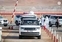 Hazza bin Zayed attends Lagaya category race at Al Rawda Racetrack in Al Ain Region