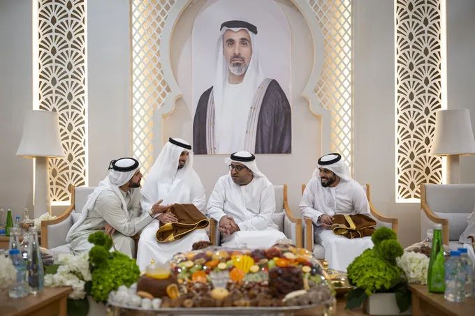 Mohammed bin Hamdan bin Zayed attends Al Ketbi weddings reception