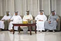 Ruler of Umm Al Quwain receives condolences from Crown Prince of Abu Dhabi on the passing of Sheikh Abdullah bin Ahmed bin Rashid Al Mualla