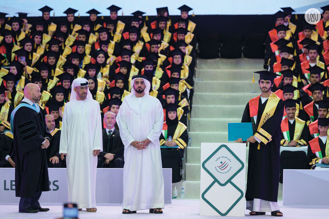 Under the patronage of Mansour bin Zayed and in the presence of Saif bin Zayed, Emirates National Schools hosts graduation ceremony for 561 graduating students