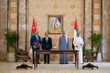 Mansour bin Zayed, Jordanian PM witness signing of agreement to develop railway network in Jordan, establish UAE–Jordan Railway Company