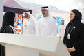 Khaled bin Mohamed bin Zayed tours ADIPEC 2023