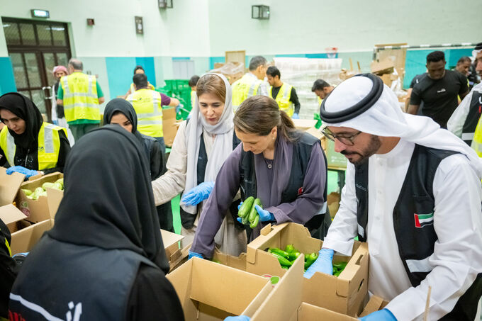 National Food Loss and Waste Initiative, ne'ma reducing food waste and redistributing meals during Ramadan