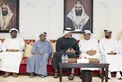 Khaled bin Mohamed bin Zayed offers condolences on the passing of Al Sayed Moussa Al Sayed Abdul-Raheem Al Hashemi