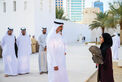 Khaled bin Mohamed bin Zayed visits Al Hosn Festival