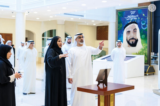 Khaled bin Mohamed bin Zayed visits General Women’s Union in Abu Dhabi