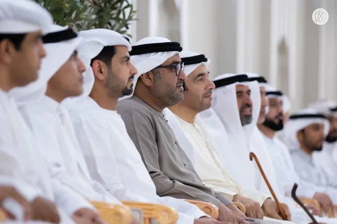 Mohammed bin Hamdan bin Zayed attends group wedding for 83 grooms from Abu Dhabi Civil Defence Authority