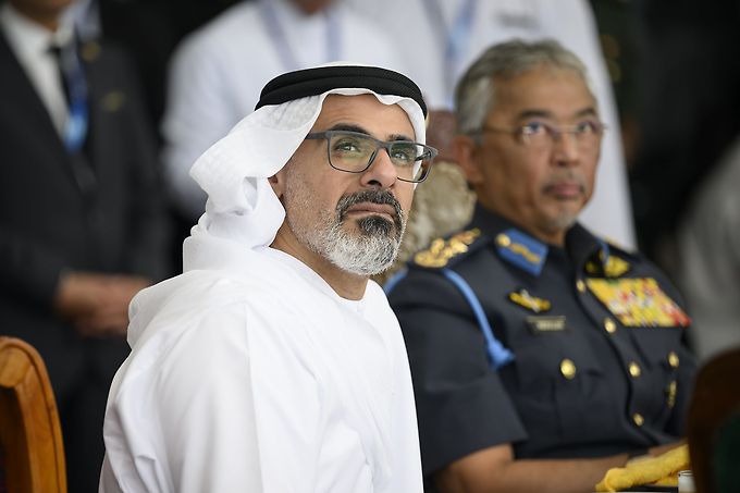 Alongside King Al-Sultan Abdullah of Malaysia Khaled bin Mohamed bin Zayed visits maritime and aerospace exhibition in Malaysia